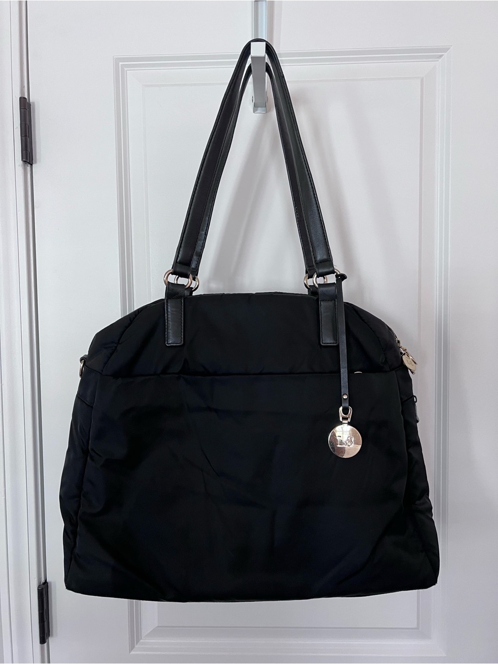 Lo & Sons OG Laptop Travel Bag Black/Lavender